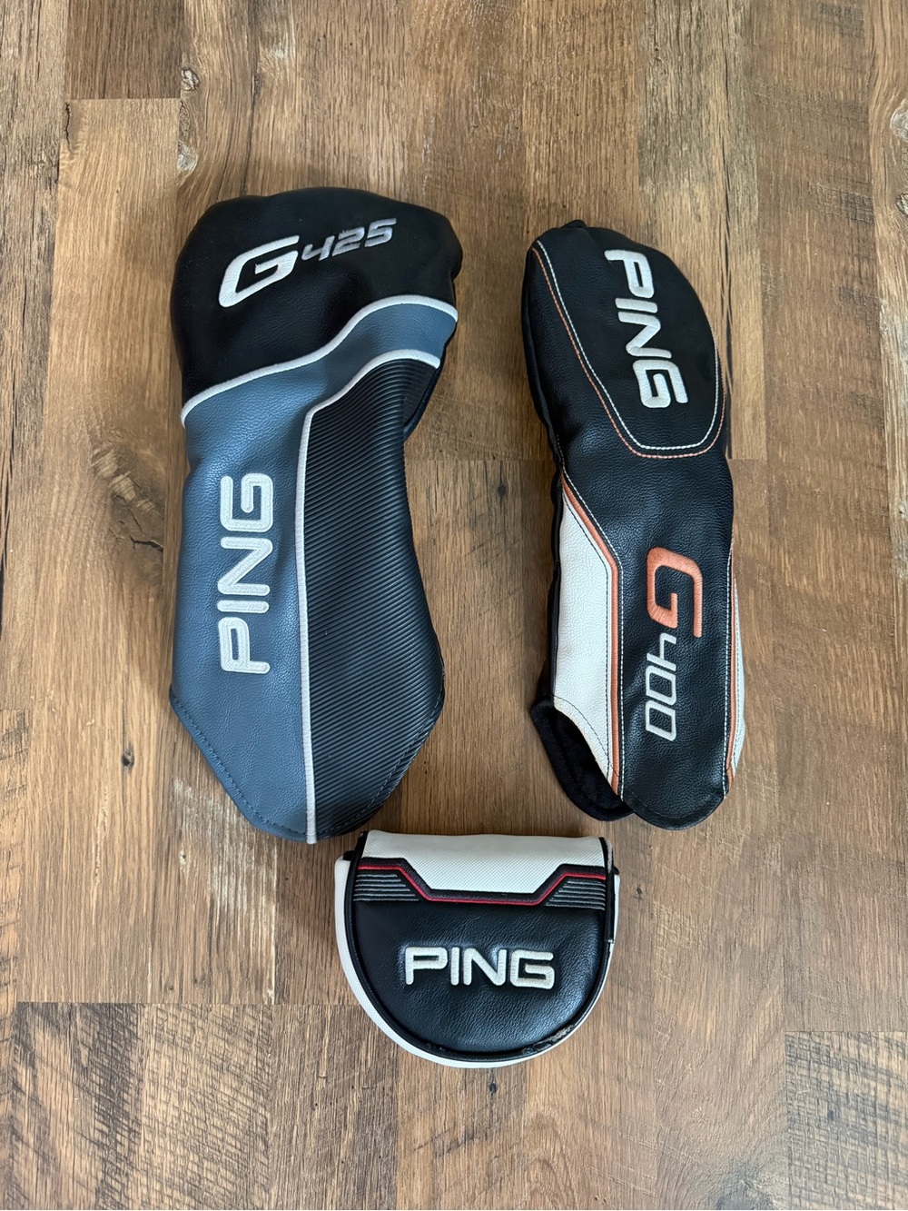 *Set of 3* Ping G425, G400 & Putter Headcovers